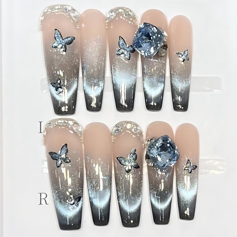 The butterflies by the seaside